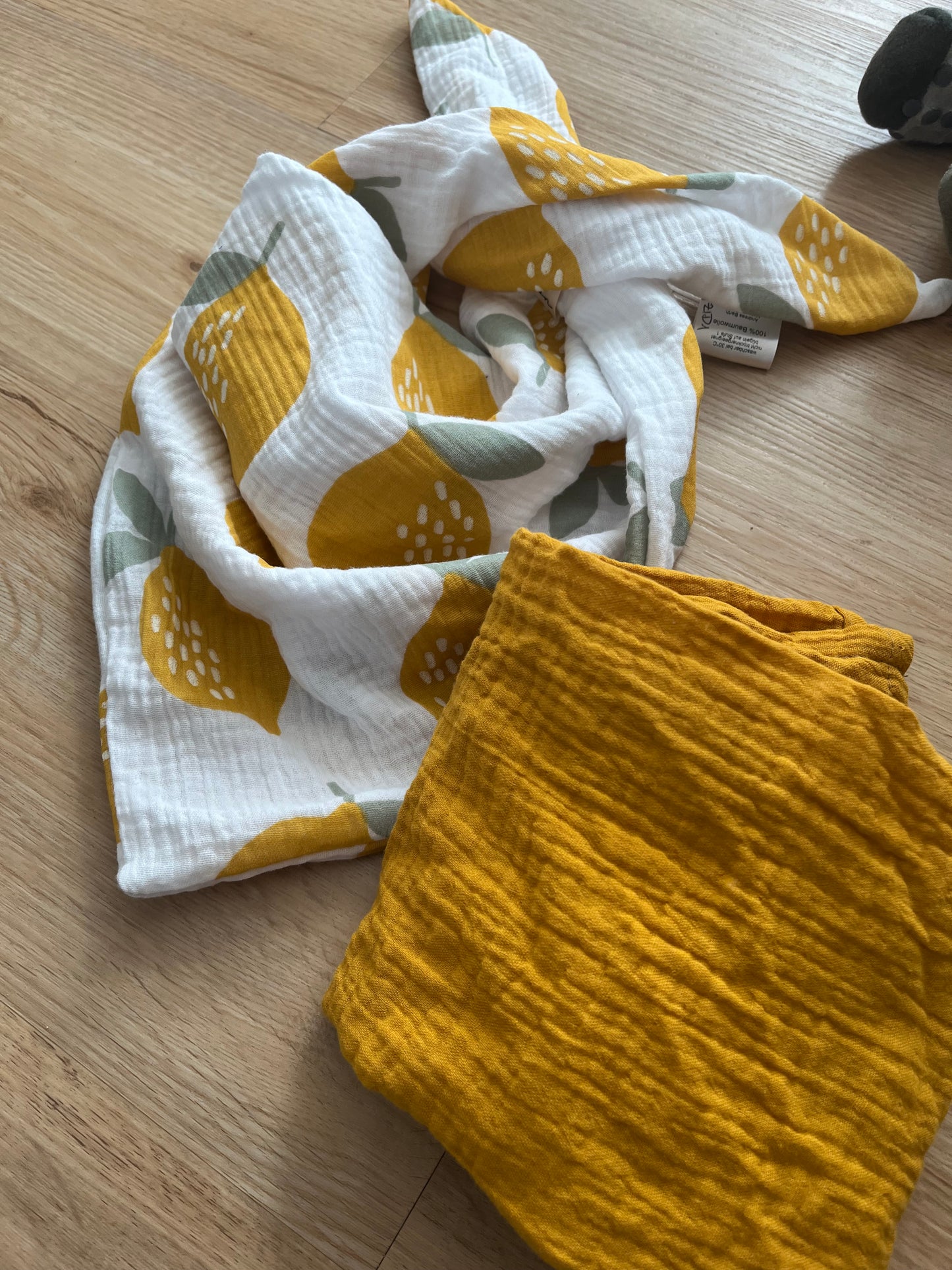 Halstuch Musselin Zitronen 🍋