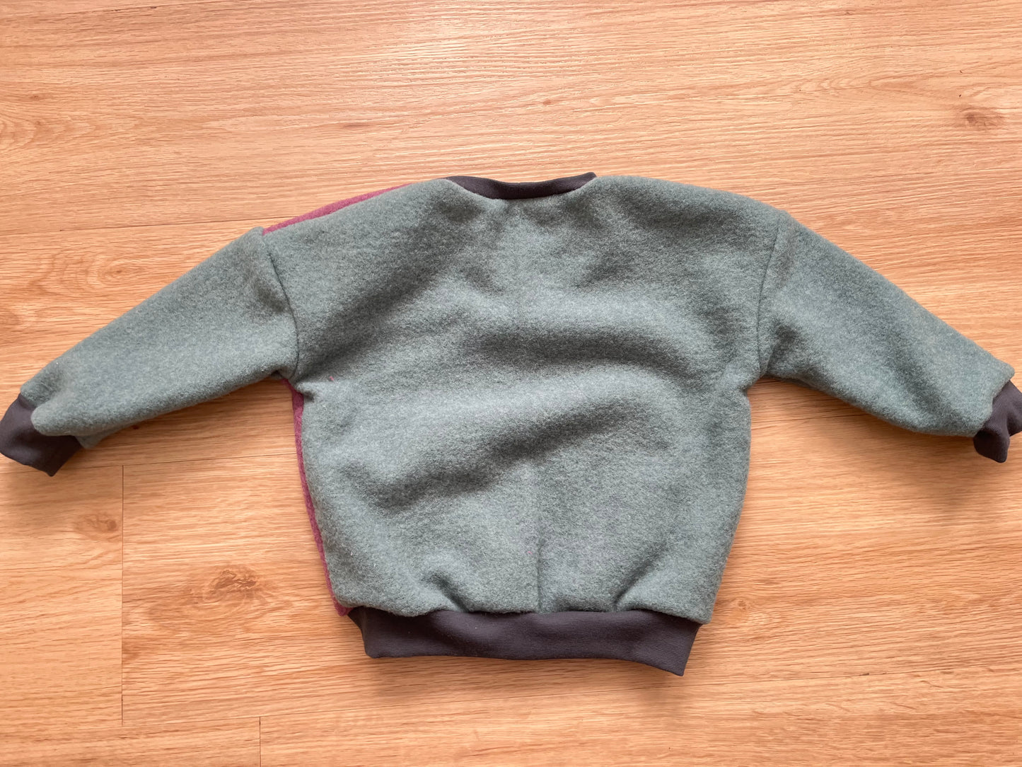 Wollfleece Sweater Colourblock