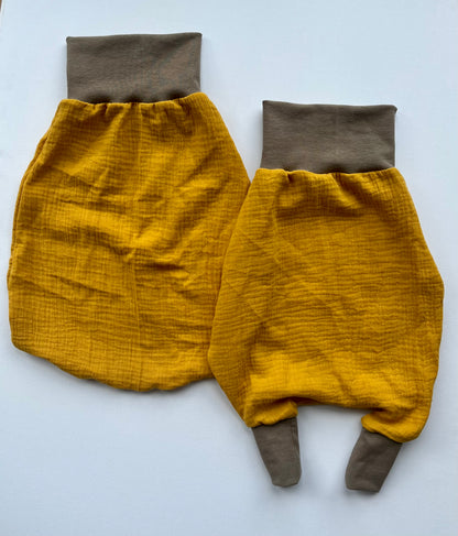 Musselin Strampelsack - mauve