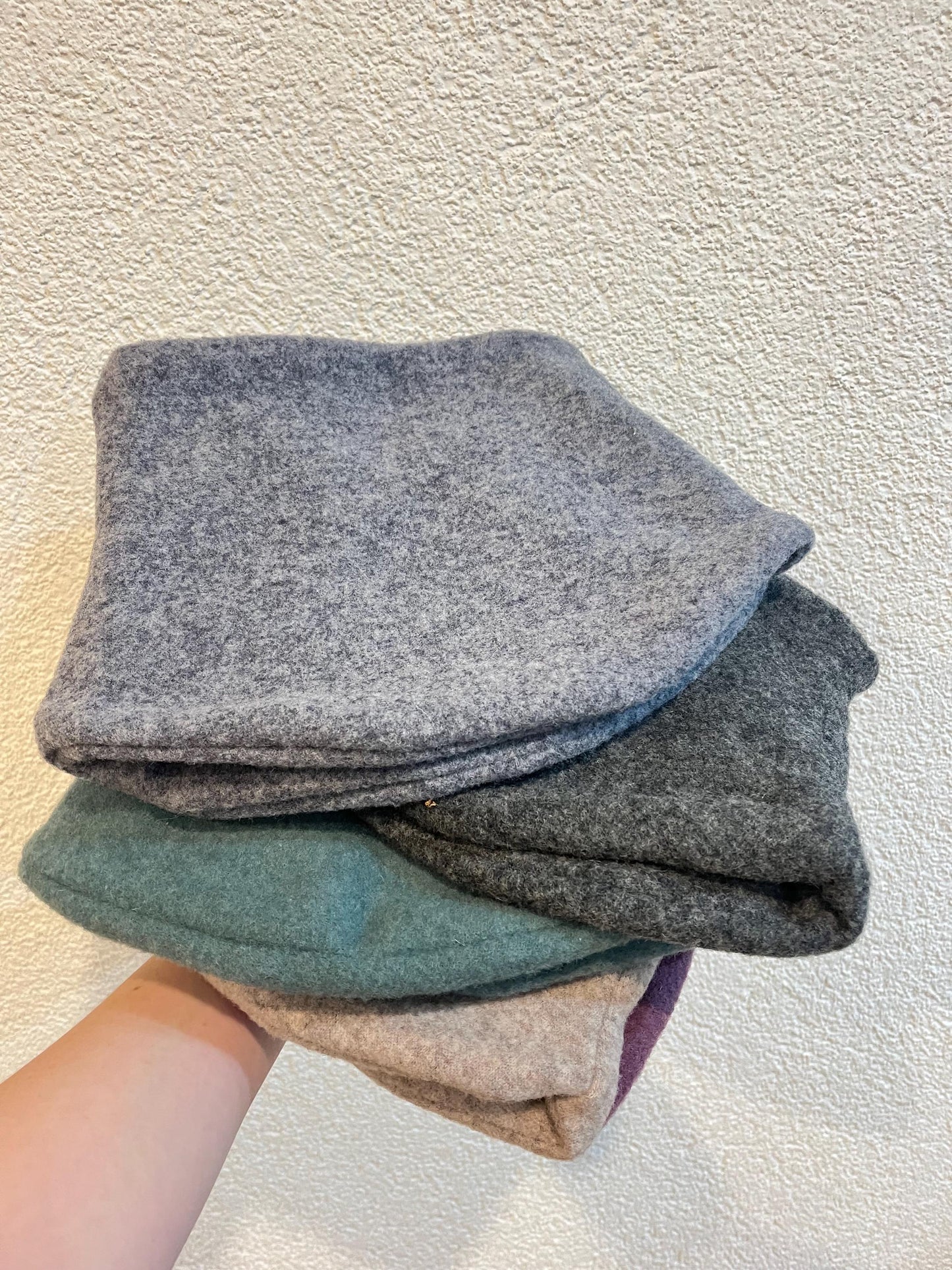 Wollfleece Sweater aus 100% Schurwolle